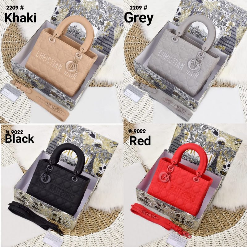 Tas Christian Dior Bag 2209 Platinum Like Ori (Kode: CDR821)