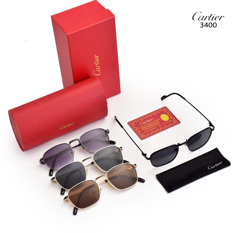 Kacamata Branded Cartier 3400 Grade AAA (Kode: KCM372)