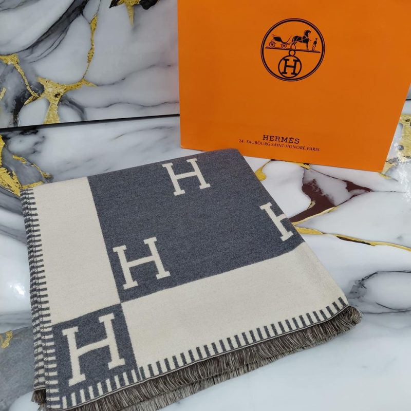Pashmina Hermes Pashmina Syal H5858 VIP Grade 1:1 (Kode: HER955)