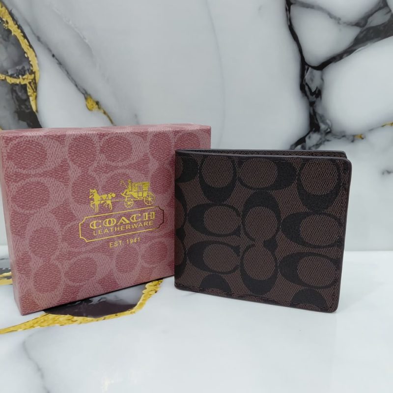 Dompet Coach Wallet With Box Brown Edition C1270 VIP Grade 1:1 (Kode: DMT026)
