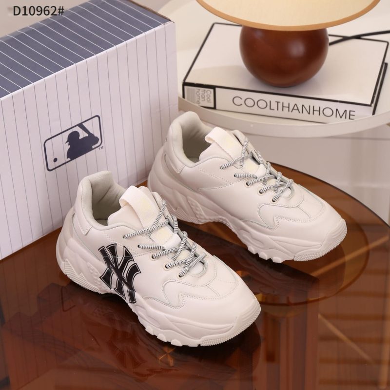 Sepatu MLB BigBall Chunky A Yankees Men's Shoes D10962 Premium (Kode: SMB005)