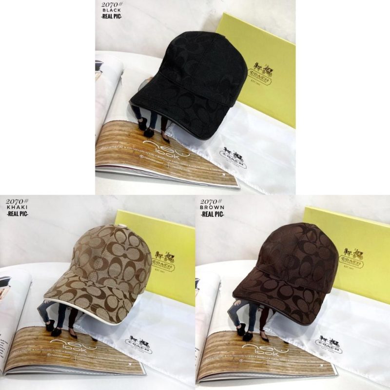 Topi Coach 2070 Adjustable Strapback Baseball Cap Hat Premium (Kode: TOP156)