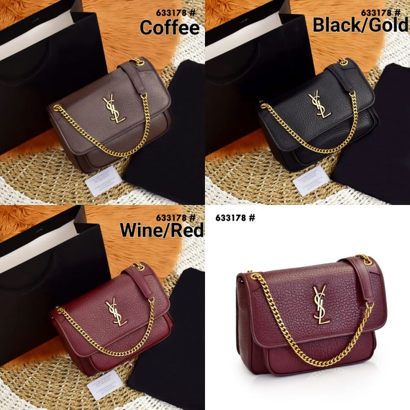Tas Yves Saint Laurent Bag 633178 Mirror Like Original 1:1 (Kode: YSL345)