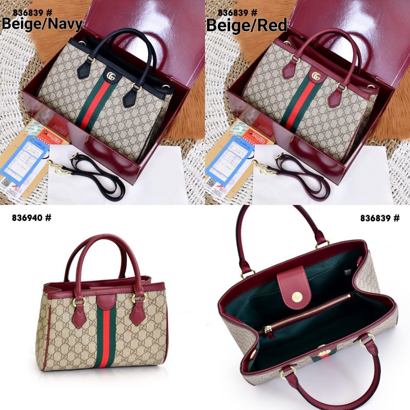 Tas Gucci Tote Bag 836839 Mirror Like Original 1:1 (Kode: GUC1205)