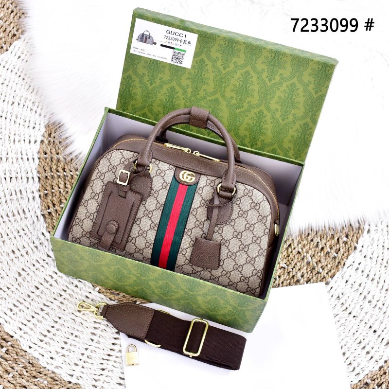 Tas Gucci Bag 7233099-B Platinum Like Ori (Kode: GUC1207)