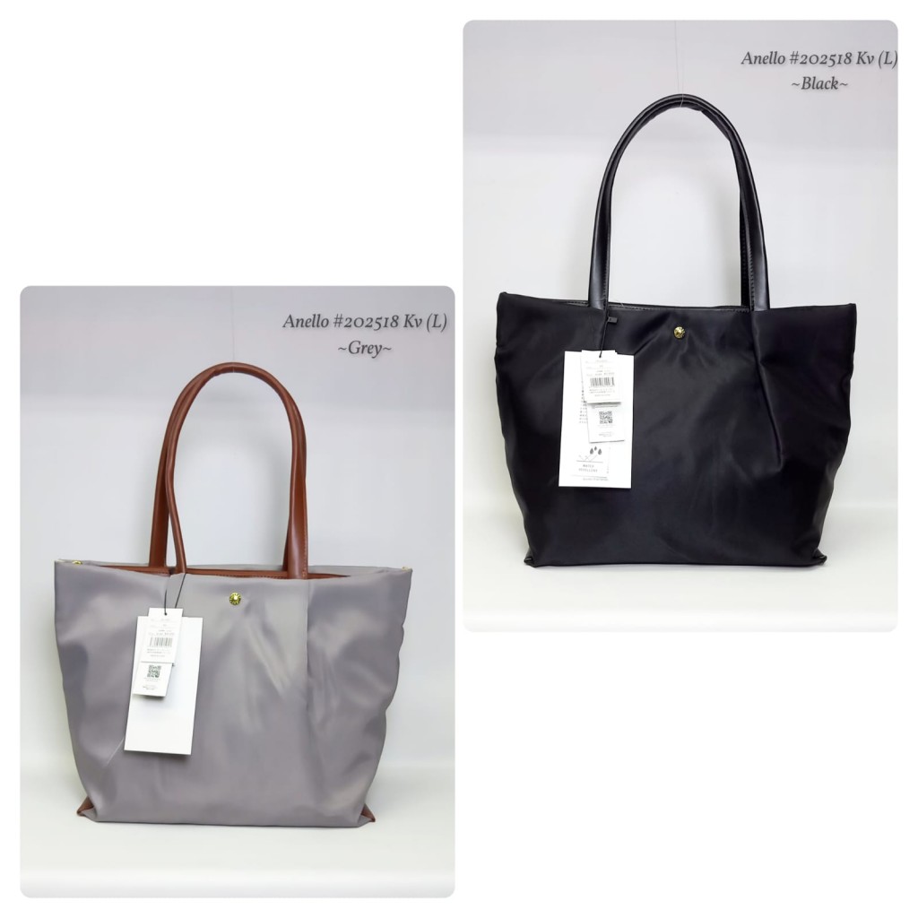 Tas Anello Legato Largo Shoulder Comfort Series Tote Bag 202518 Kv (L) Mirror Like Ori (Kode: ANL107)