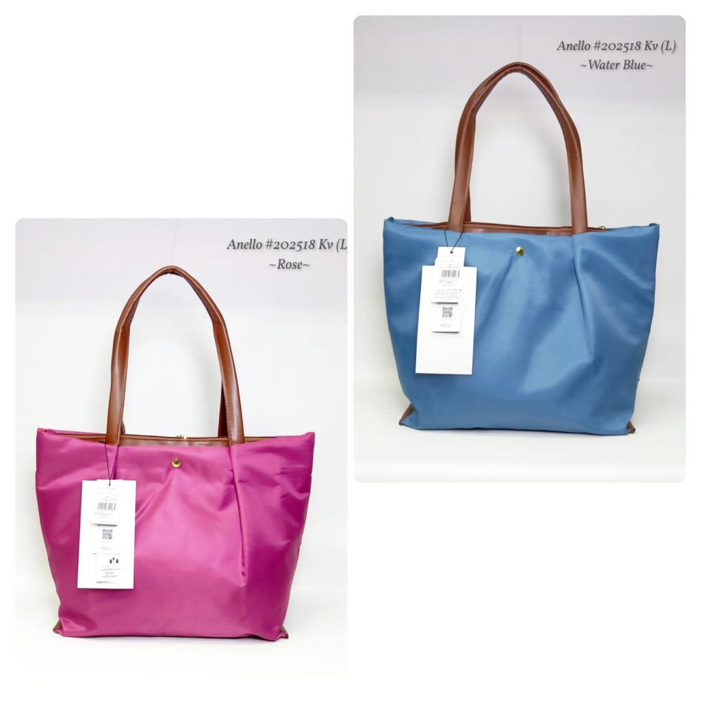 Tas Anello Legato Largo Shoulder Comfort Series Tote Bag 202518 Kv (L) Mirror Like Ori (Kode: ANL107)