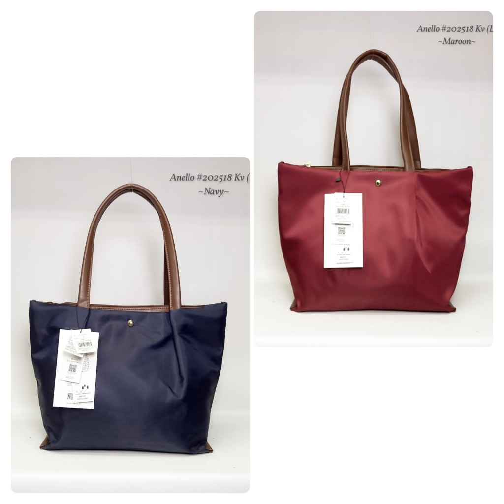 Tas Anello Legato Largo Shoulder Comfort Series Tote Bag 202518 Kv (L) Mirror Like Ori (Kode: ANL107)