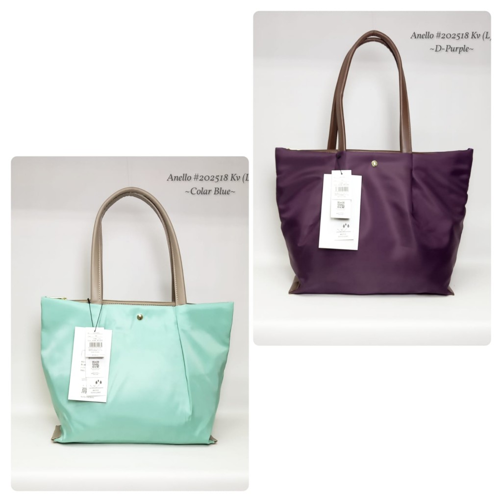Tas Anello Legato Largo Shoulder Comfort Series Tote Bag 202518 Kv (L) Mirror Like Ori (Kode: ANL107)