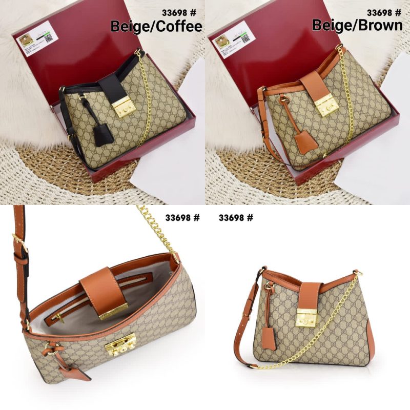 Tas Gucci Tote Bag 33698 Platinum Like Ori (Kode: GUC1209)