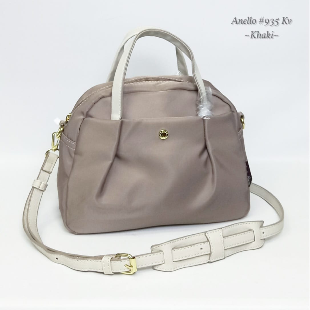 Tas Anello Legato Largo 2-Way Boston Shoulder Bag Anello 935YJ Mirror Like Ori (Kode: ANL109)