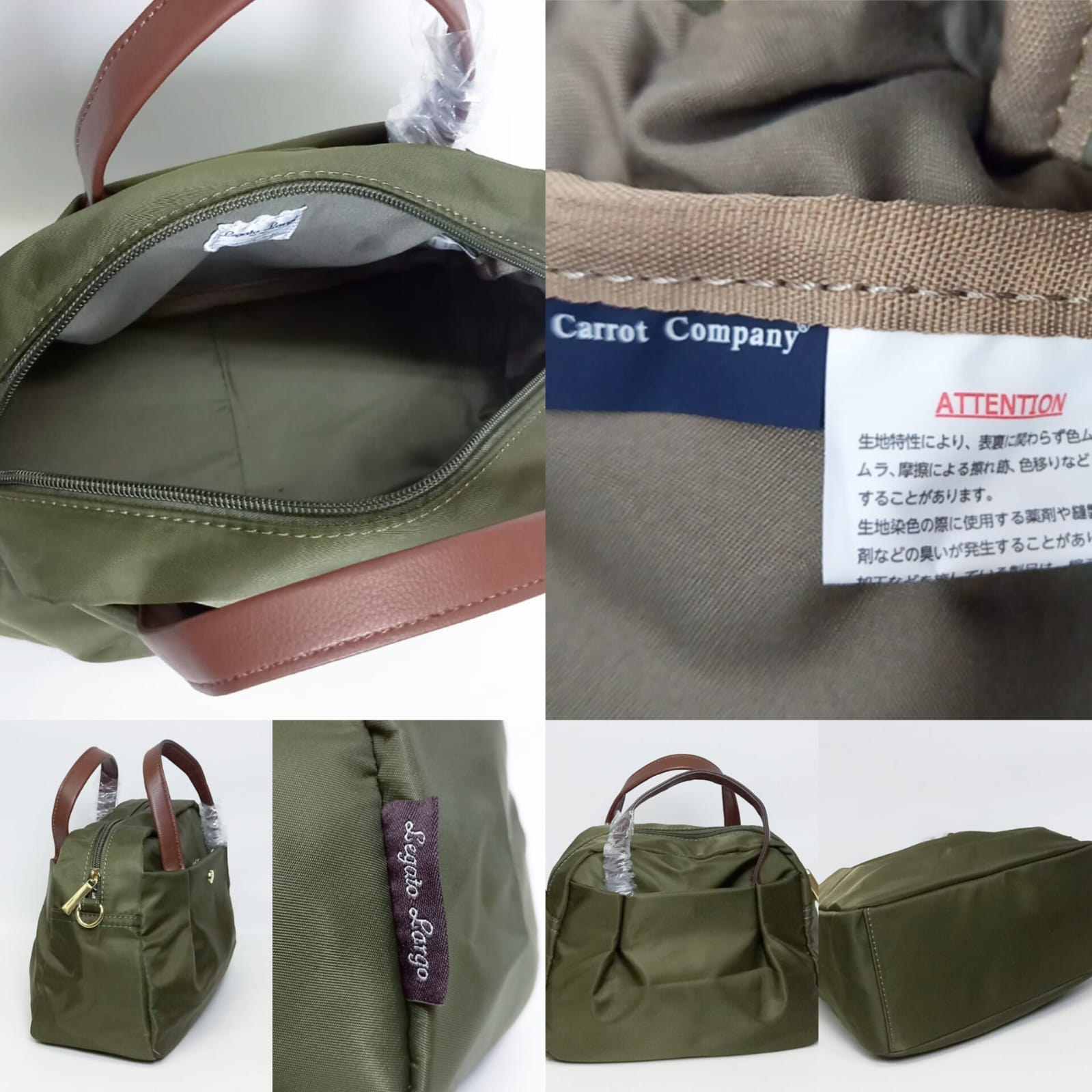 Tas Anello Legato Largo 2-Way Boston Shoulder Bag Anello 935YJ Mirror Like Ori (Kode: ANL109)
