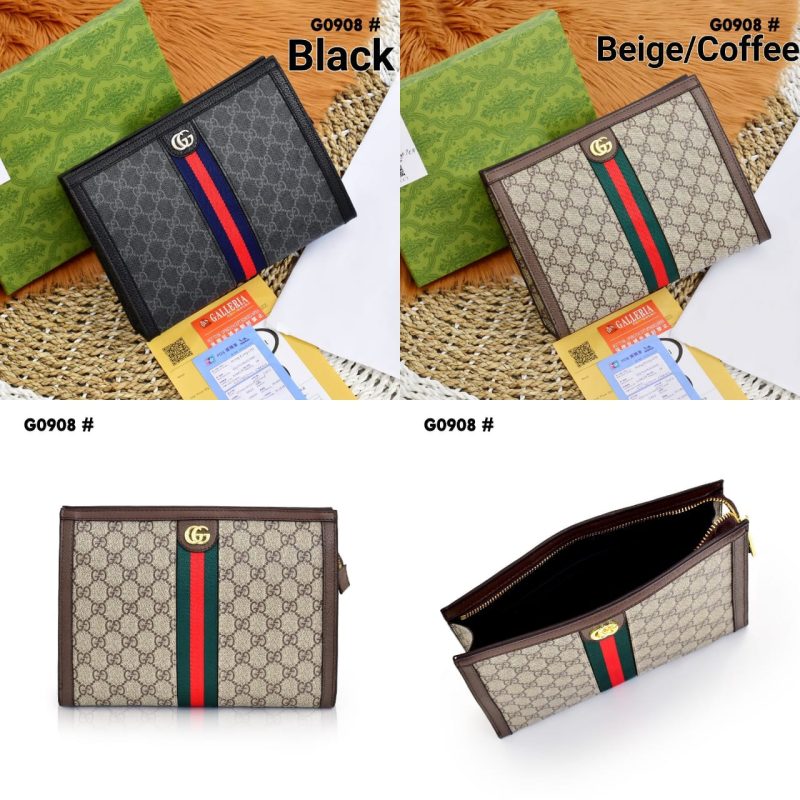 Tas Clutch Gucci Mirror Quality Bag G0908 Platinum Like Ori (Kode: GUC1211)