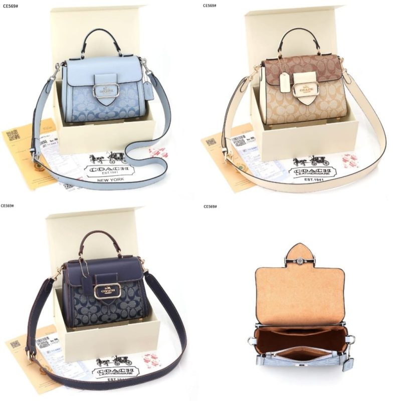 Tas Coach Morgan Top Handle Satchel Bag's CE569 Mirror 1:1 (Kode: COA1373)