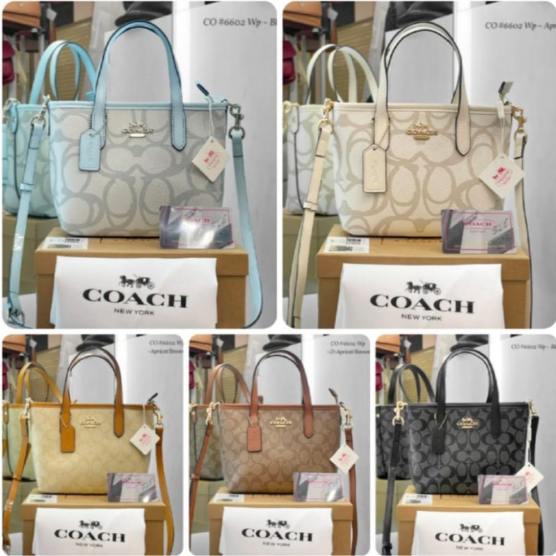 Tas Coach City Mini Tote Bag CO 6602Yj Mirror Grade 1:1 (Like Ori) (Kode: COA1379)