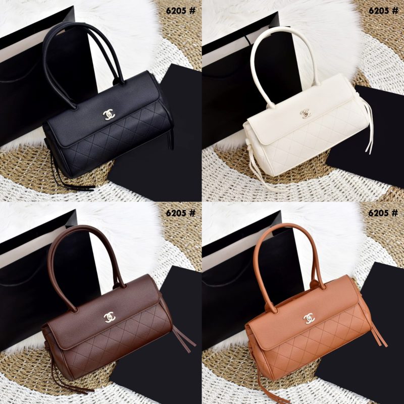 Tas Chanel Bag 6205 Platinum Like Ori (Kode: CHA856)
