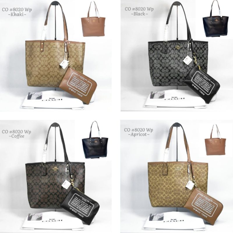 Tas Coach Reversible City Tote Bag CO 8020Yj Wp Semi Premium Grade 1:1 (Like Ori) (Kode: COA1378)