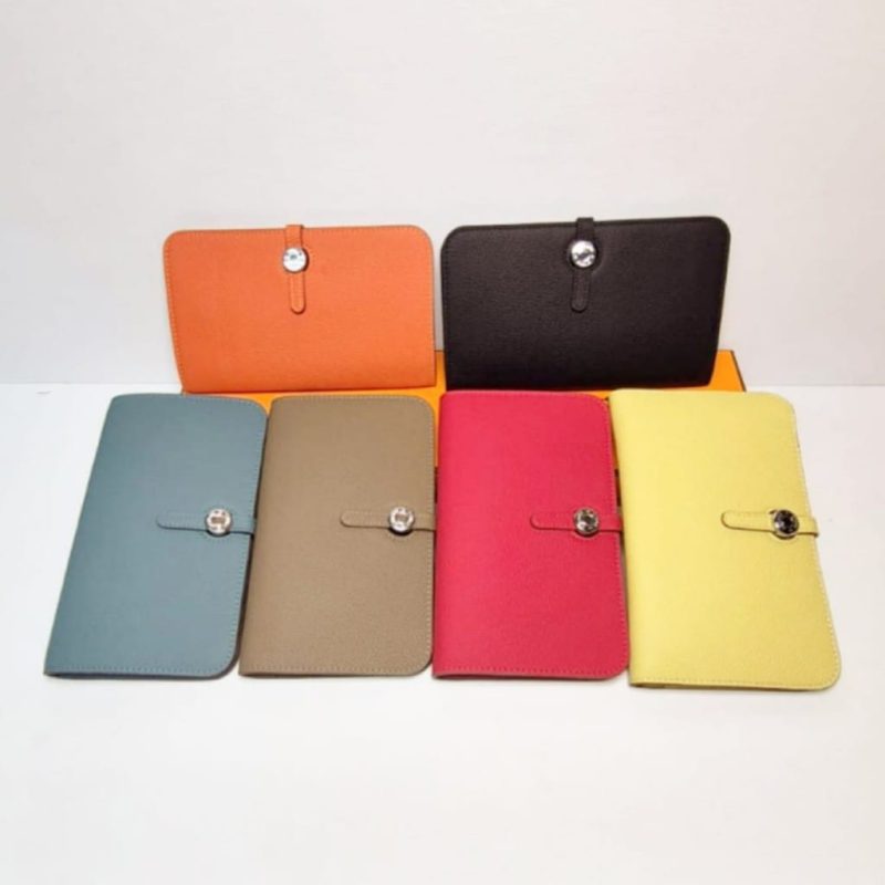 Dompet Hermes Dogon Duo 80536 Klt Premium Like Ori (Kode: DMT034)