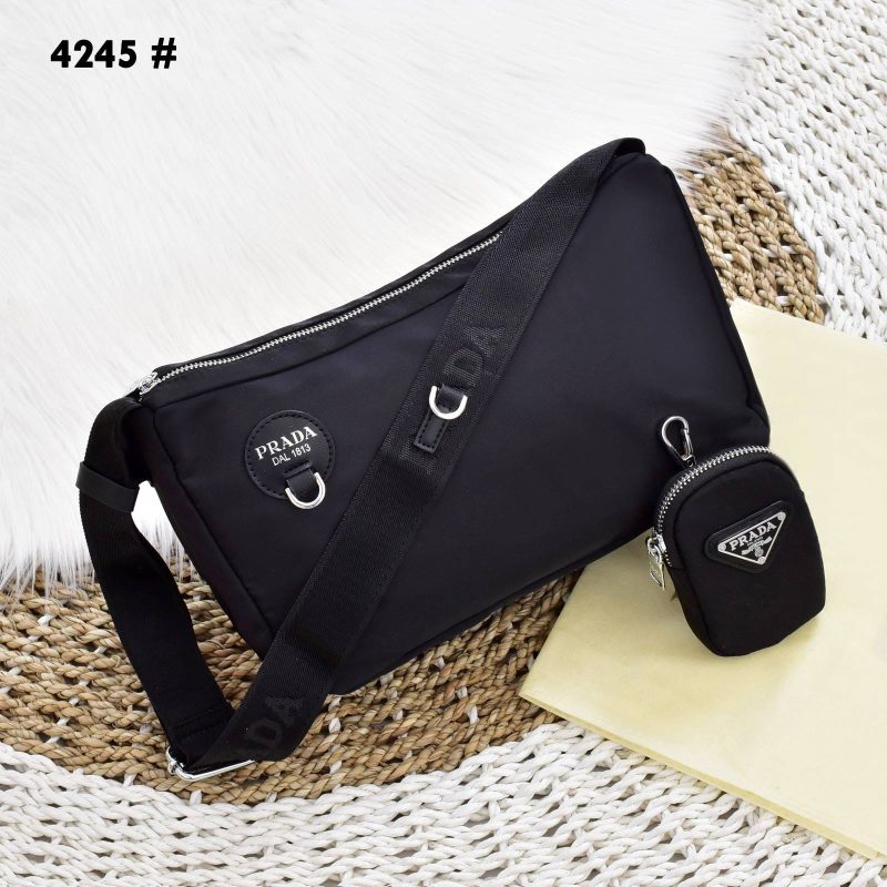 Tas Prada Bag 4245 Platinum Like Ori (Kode: PRA346)