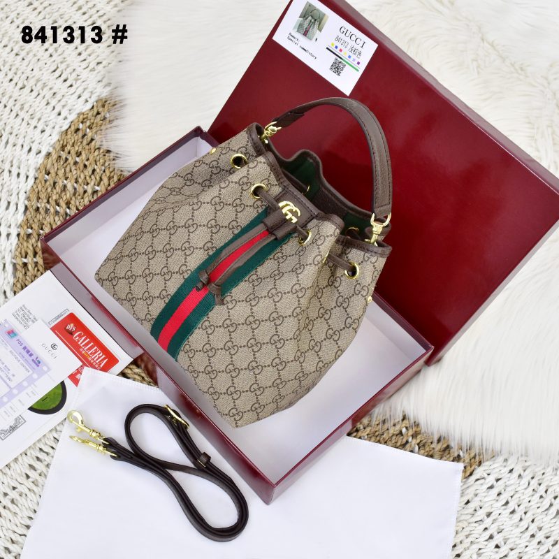 Tas Gucci Serut Bag 841313 Platinum Like Ori (Kode: GUC1223)