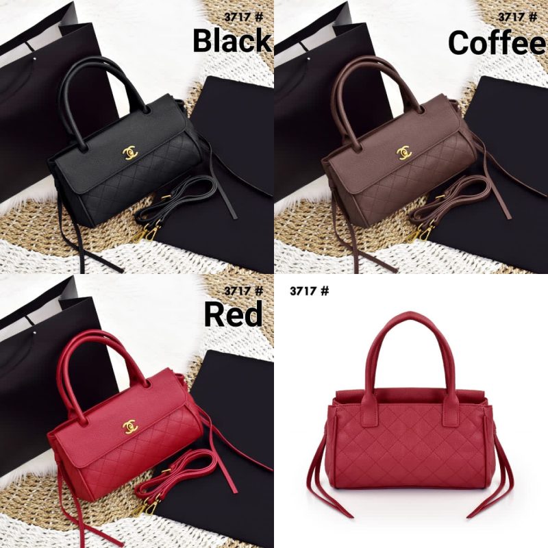 Tas Chanel Bag 3717 Platinum Like Ori (Kode: CHA862)