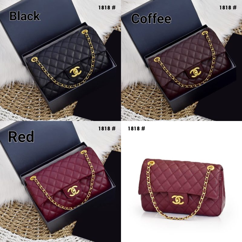Tas Chanel Bag 1818 Platinum Like Ori (Kode: CHA863)