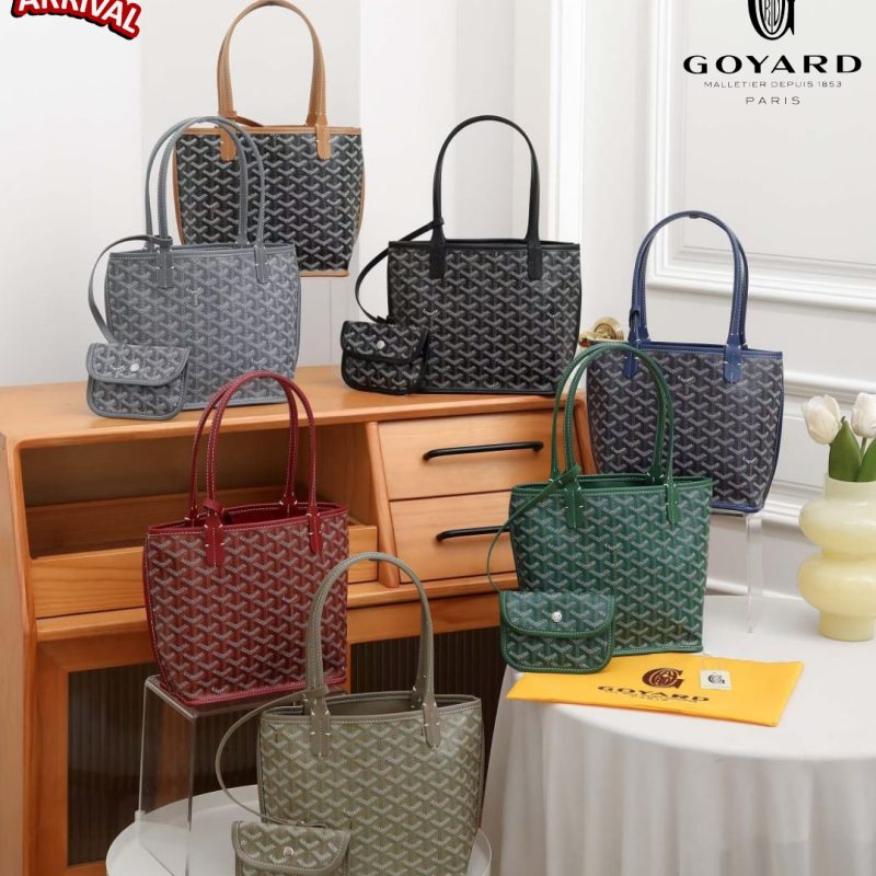 Tas Goyard Mini Anjou Tote Bag Goyardine Semi Original (Kode: GYD019)