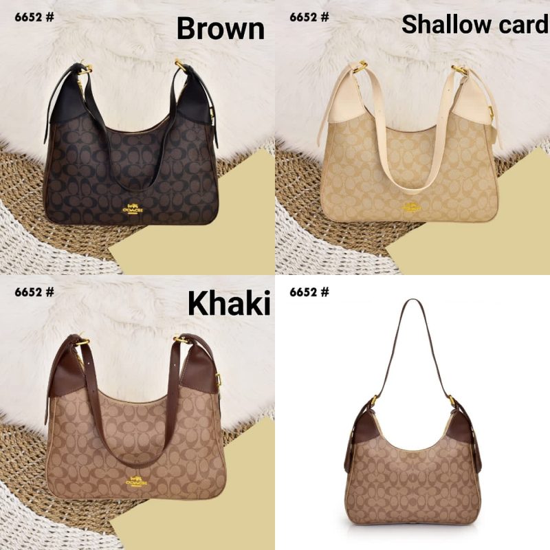 Tas Coach Bag 6652 Platinum Like Ori (Kode: COA1392)