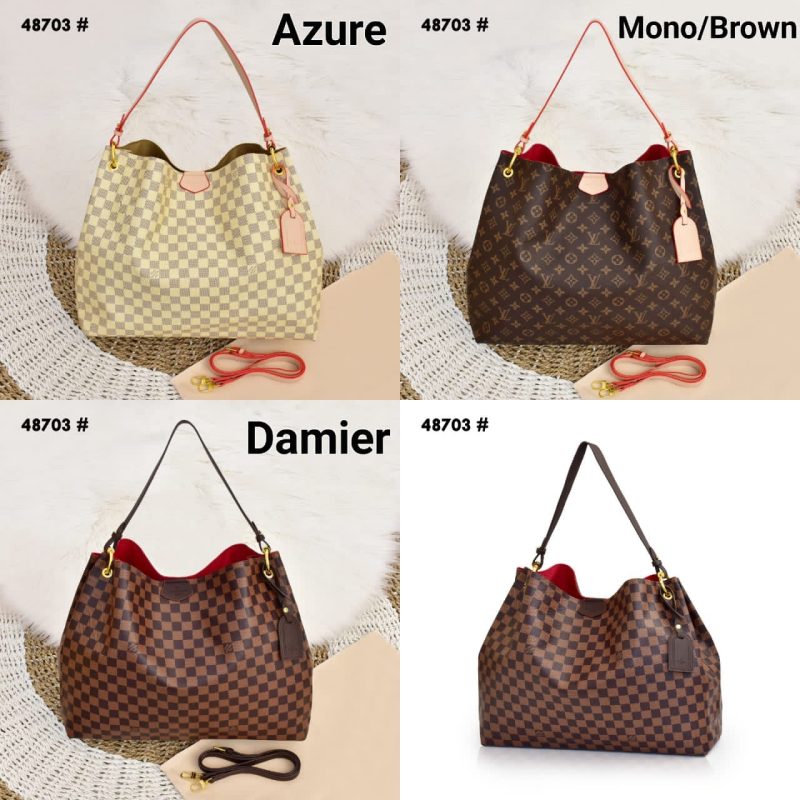 Tas Louis Vuitton Bag 48703 Platinum Like Ori (Kode: LVT1519)