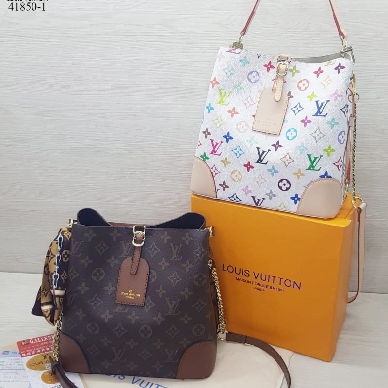 Tas Louis Vuitton Neo Noe Bolso Rafia Clearance Signature Monogram 41850-1 Semi Premium (Kode: LVT1547)