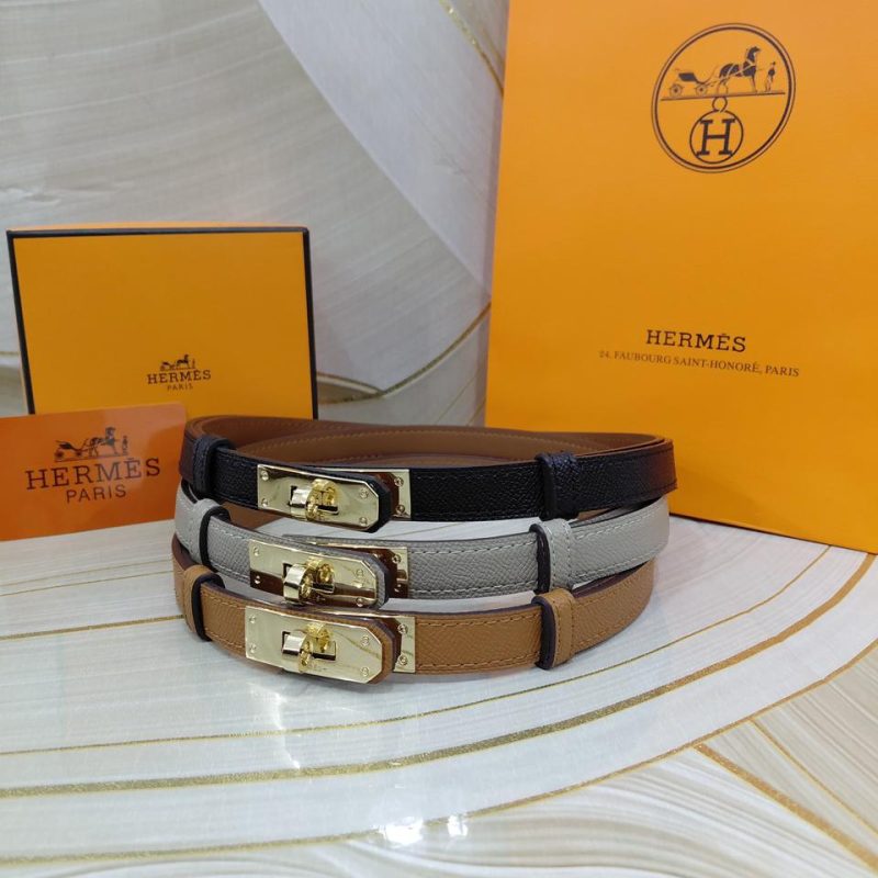 Tali Pinggang Hermes Kelly Epsom Belt Leather H7788 VVIP Grade 1:1 (Kode: TLP024)