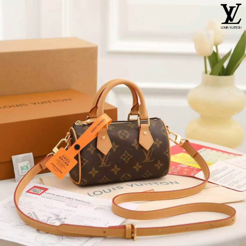 Tas Louis Vuitton Nano Speedy 81085 Semi Original (Kode: LVT1550)
