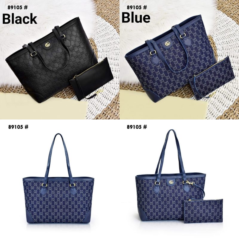 Tas Gucci Tote Bag 89105 Platinum Like Ori (Kode: GUC1238)