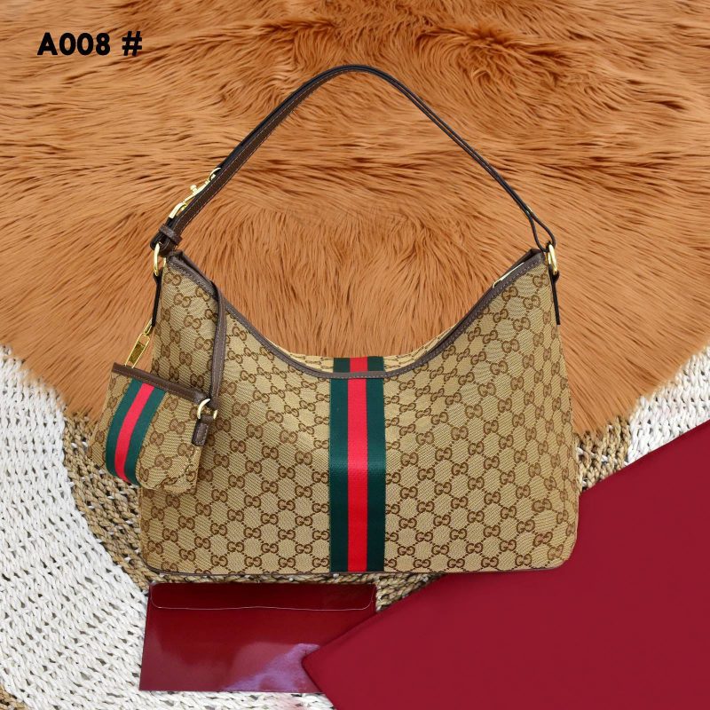 Tas Gucci Hobo Bag A008 Mirror Like Original 1:1 (Kode: GUC1242)