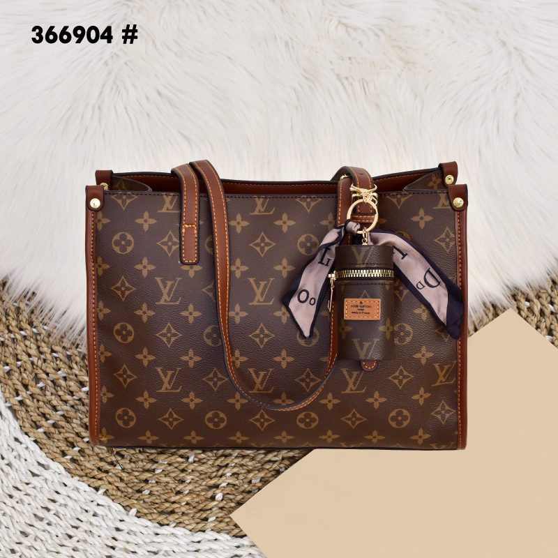 Tas Louis Vuitton Tote Bag 366904 Platinum Like Ori (Kode: LVT1563)