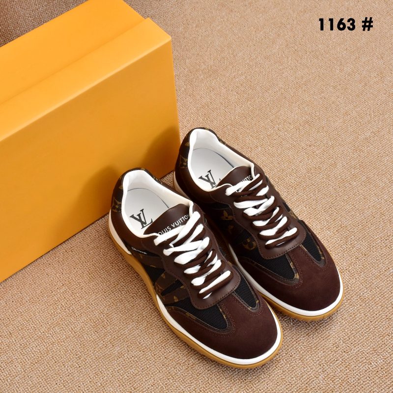 Sepatu Louis Vuitton Shoes 1163 Platinum (Kode: SLV436)